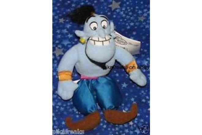 New Plush Genie Aladdin Bean Bag Plush Disney Store