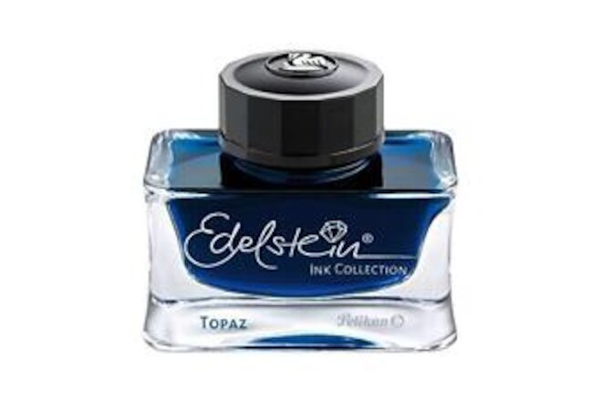 Edelstein Bottled Ink for Fountain Pens, Blue Topaz, 50ml, 1 Each (339382)