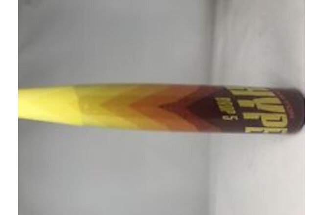 New 2024 Easton Hype Fire USSSA Baseball Bat 30/25, 2 3/4 Barrel Yellow/Red