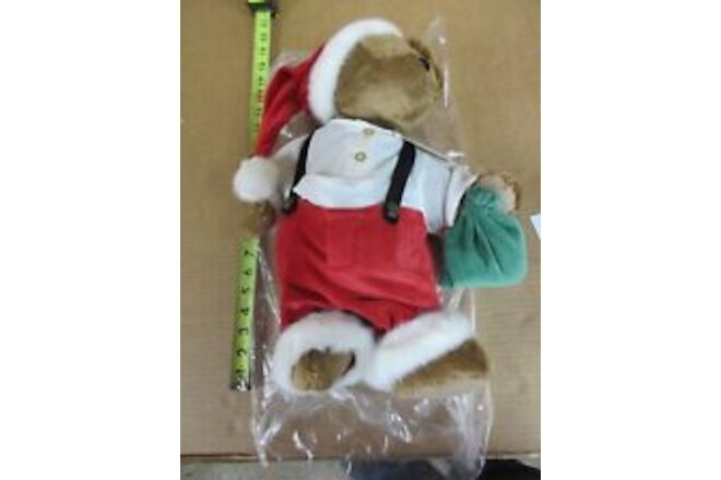 NOS Boyds Bears JOLLY OL ST NICK 904350 Christmas Winter Santa Plush Bear B54 A*