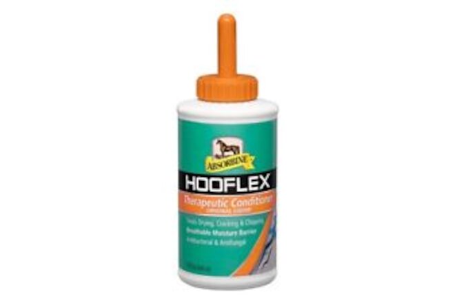 Absorbine Hooflex Conditioner Liquid with Brush Hoof Therapeutic Liquid 15 fl oz