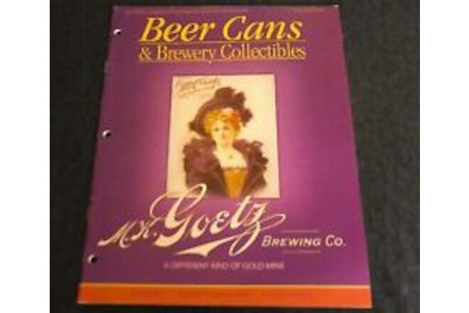 Beer History Book - Goetz Brewery, St Joseph Missouri, Haberle Beer, Syracuse, N