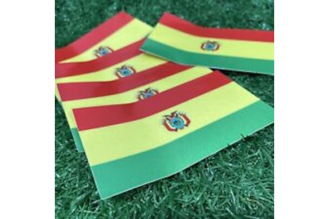 Bolivian Coat of Arms Cell Phone Car Number Sticker Bolivia flag X5 Lot