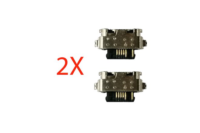 2X USB Type C Charging Port Dock Connector for Alcatel Joy Tab 2 9032 9032Z