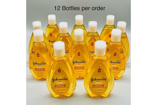 Johnson’s Baby Shampoo Gentle Tear Free Formula 1.7 fl. oz 12 Bottles per Order