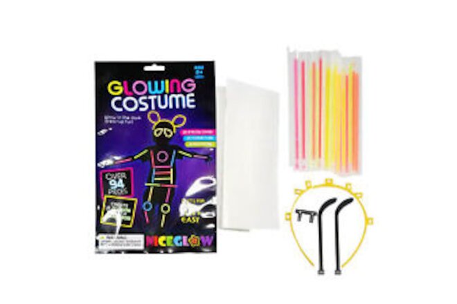Glow Sticks Bulk Party Pack Supplies Glow in The Dark for Glowing Costume