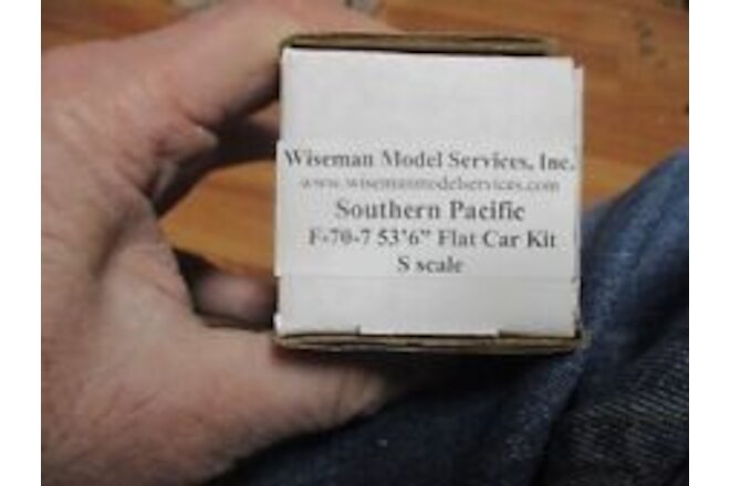 Wiseman SP flat car kit  (11/21/21 #1)