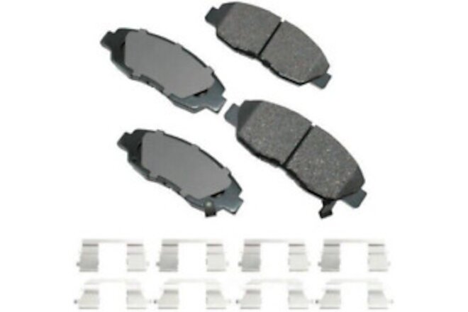 Ultra-Premium Ceramic Front Disc Brake Pads, Grey