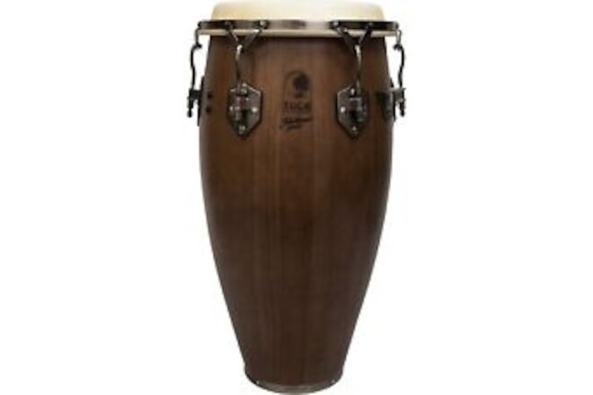 Toca Traditional Series Tumba Drum - Dark Wood Finish 12 1/2"