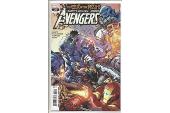AVENGERS #20 MCGUINNESS VARIANT MARVEL COMICS 2019 NEW UNREAD BAGGED AND BOARDED