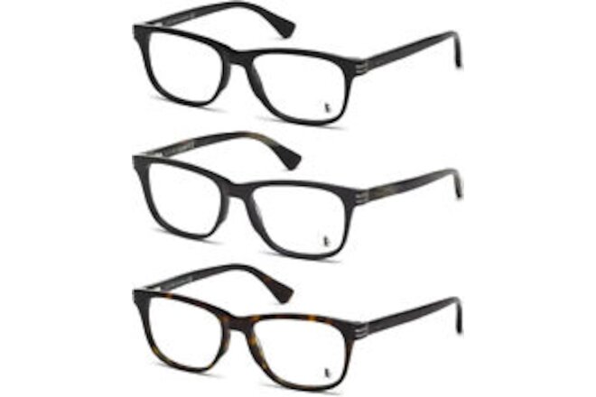 Tod's Optical Men's Soft Square Classic Eyeglass Frames TO5104 - Made In Italy