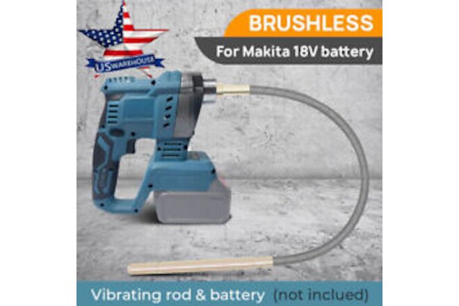 Electric Cordless Concrete Vibrating Tool Handheld Vibrator Only Body For Makita