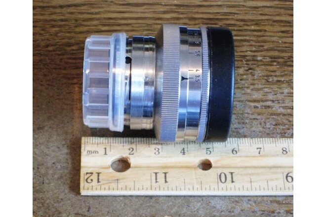 Lot of 5 REAR LENS CAPS for 5cm & 50mm Internal Mount CONTAX Rangefinder Lenses