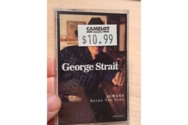 George Strait - Always Never the Same (Cassette Tape 1999) New Camelot Music