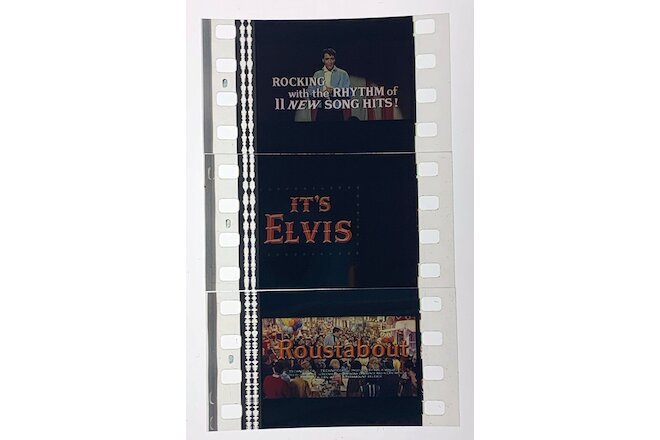 ROUSTABOUT (162 CELLS) ELVIS (1964) LOT OF 35MM UNMOUNTED FILM CELLS ~ VINTAGE