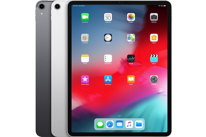 Apple iPad Pro (3rd Gen) (12.9 inch) (2018) - 64GB - Wi-Fi + Cellular - Good