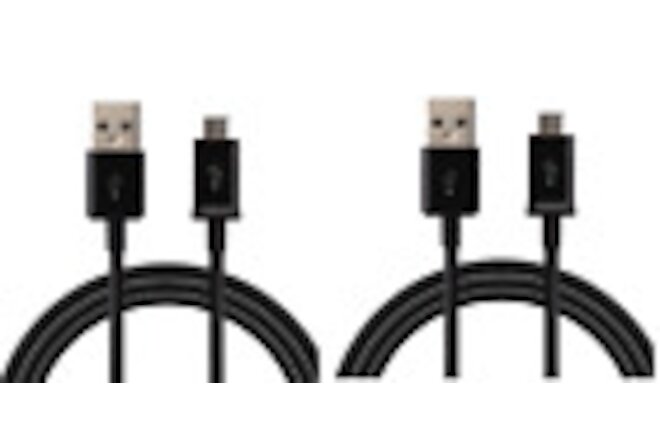 2X Micro USB Data Cable Cord Charger for Amazon Kindle Fire 2 HD 7 Tablet Black