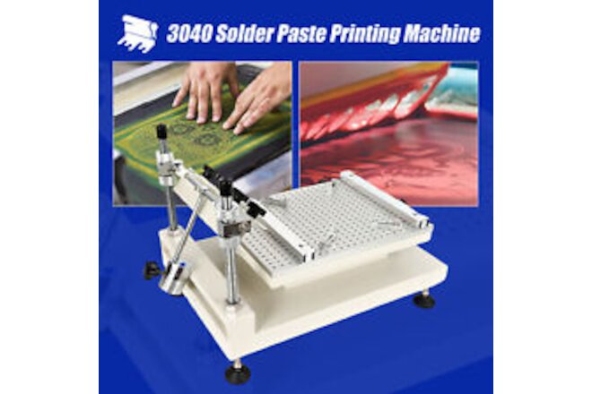 Stencil Printer Machine Manual High Accuracy ±0.01mm Horizontal Angle Adjustment