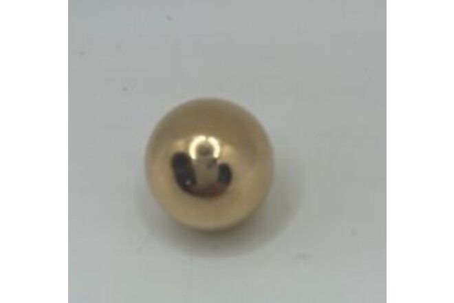 14kt Gold Filled 22mm Round Smooth Seamless Bead Package Of One Jewelry  Making