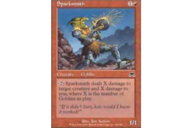 Magic The Gathering - Sparksmith - Onslaught