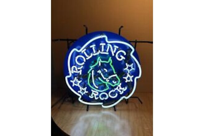 2010 Rolling Rock Neon Sign