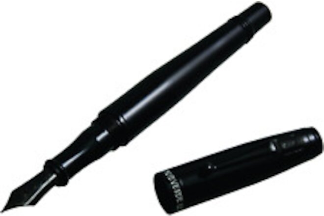 Monteverde Invincia Color Fusion Fountain Pen, Stealth Black, Medium Nib MV41137