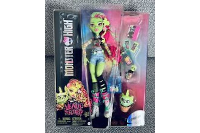 2024 Monster High G3 Venus McFlytrap Fashion Doll with Pet Chewlian IN HAND 🔥🔥
