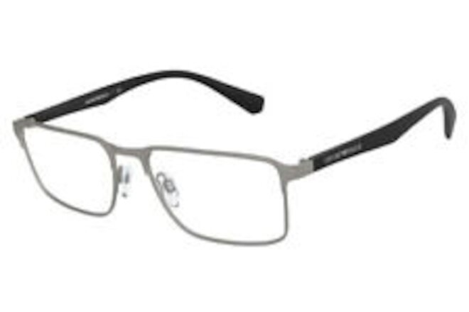 Emporio Armani EA1046 3003 Eyeglasses Frame Men's Matte Gunmetal 55mm