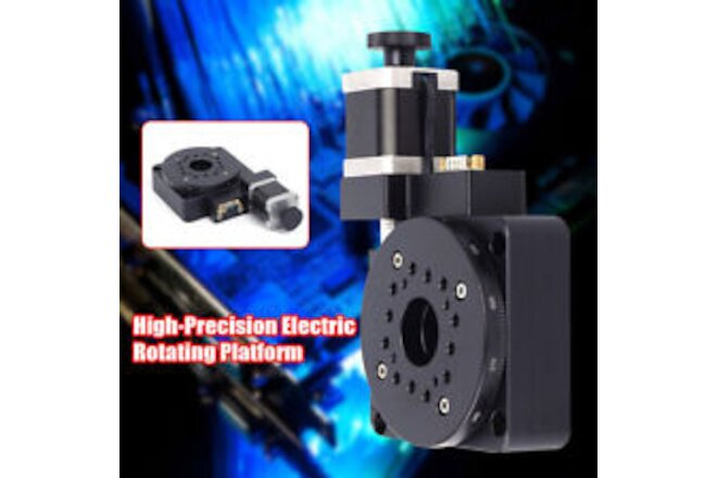 Electric 360° Rotating Platform High-Precision Optical Rotation Stage HT03RA100