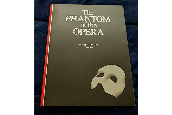 Phantom of the Opera Program, Playbill & Inserts 1992 Pantages Theatre Toronto