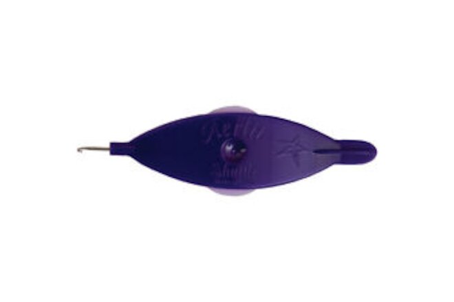 Handy Hands Aerlit Tatting Shuttle W/2 Bobbins-Purple Lilac SHH2-432