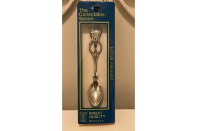 FORT Washington Souvenir Collectible Silver Spoon w/ Box