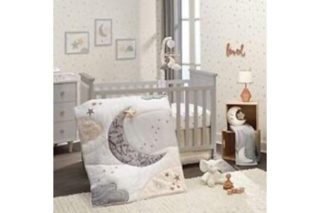 Goodnight Moon 3-Piece Celestial Nursery Baby Crib Bedding Set