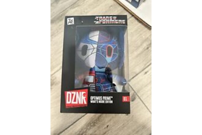 DZNR Transformers Optimus Prime Yume What’s Inside Edition Plush #01 New