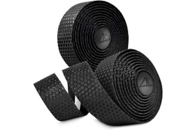 Hex Bike Handlebar Tape - Bar Tape for Road Cycling Bicycles, Drop Bar Wraps for