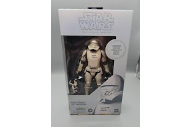 Star Wars Black Series #99 Carbonized First Order Jet Trooper Nonmint Box