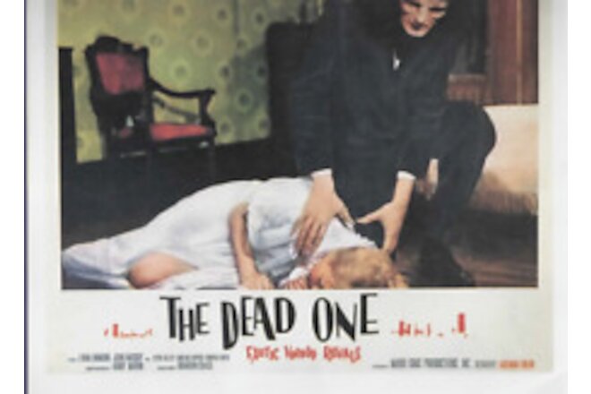 The Dead One    Exotic Voodoo Rituals   replica lobby card  Horror Movies