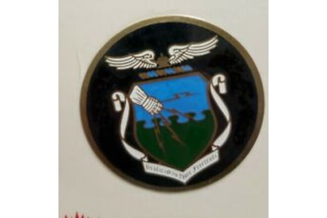 Army Air Force Tactical School Crest "Proficimus More Irrenti" Metal Emblem