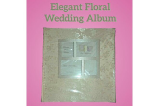 Elegant Gold Wedding Engagement Memories Photo Album 300 4x6