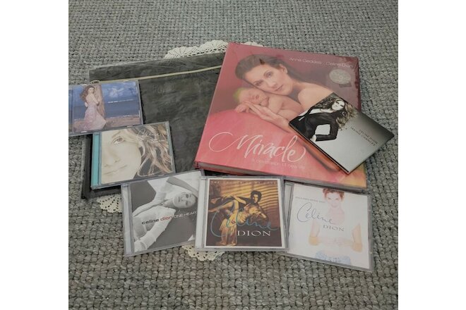 Celine Dion Collection pack - 6 X CD, 1 x BOOK (Anne Geddes), 1x Accessories Bag