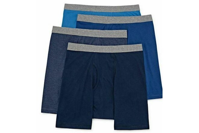 Stafford 4 Pack Men's Underwear Cotton Boxer Brief Assorted 2XL 44-46