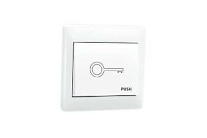 TC147 Wall Push Button Flush Mounted Not Waterproof Wired Release Switch for