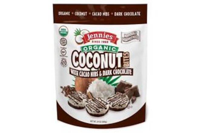 Jennies Organic Coconut Cacao Bite, 24 Ounce