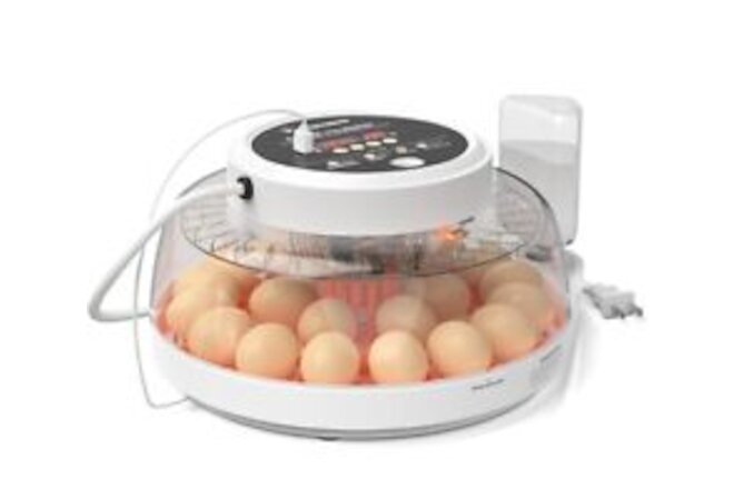 22 Egg Incubator for Hatching Eggs with Humidity Display Automatic Egg Turner