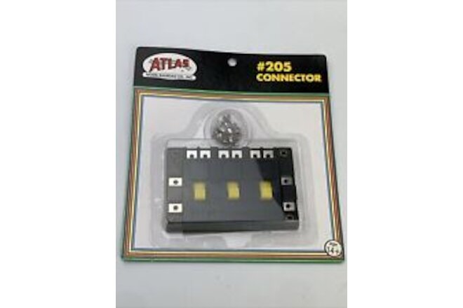 Atlas #205 Connector -  3 single pole, single throw (on-off) switches - HO,N,O