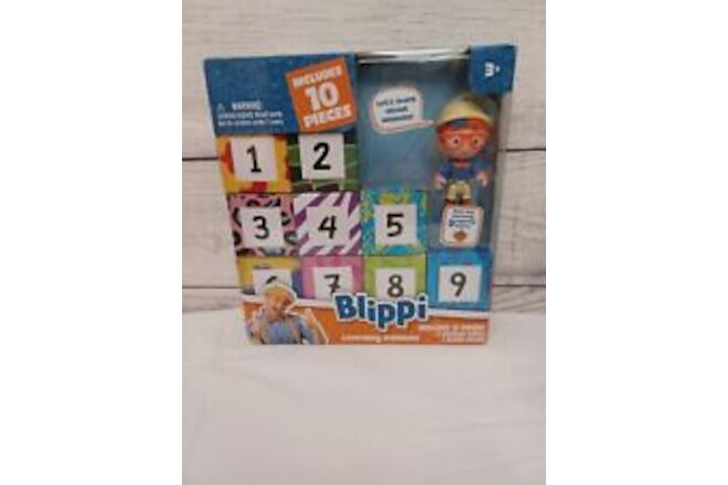 Blippi Learning Numbers Box Set 9 Fun and Figure Jazwares 10 Pieces New