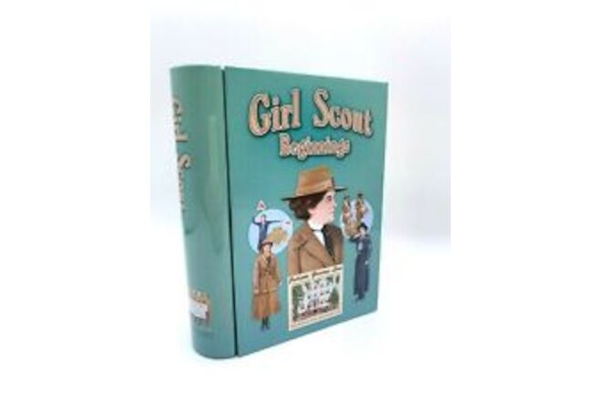 Girl Scout Hinged Tin Book Shaped, Beginnings