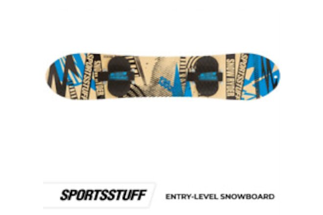 Snow Ryder, Hardwood Snowboard, Beginners & Fun Skillful Learning 130cm / 51inch
