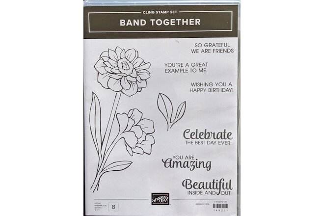 Stampin' Up! Band Together stamps & Detailed Bands Dies