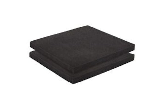 2-Pack Packing Foam Sheets - 12x12x1 Customizable Polyurethane Insert Pads fo...